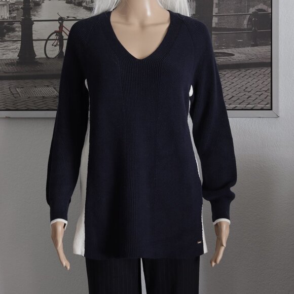 Tommy Hilfiger Sweater SP S TOP Pullover blue - Picture 2 of 10